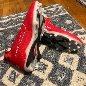 Nike Alpha Red and white Cleats